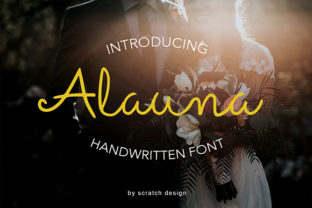 Alauna: A Handwritten Font That Brings Editorial Warmth to Life