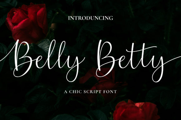Belly Betty: A Script Font That Brings Warmth to Editorial Design