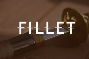 Fillet Typeface: A Sharp Decorative Font for Bold Web Design