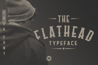 Flathead: A Vintage Sans Serif Font That Commands Attention in Digital Campaigns