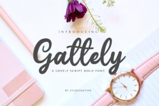 Gattely: A Playful Handwritten Font for Creative Makers