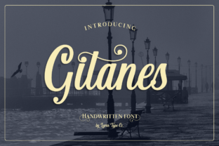 Gitanes: A Handwritten Font with Editorial Charm