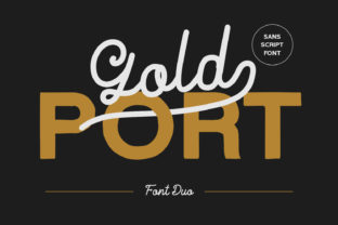 Gold Port Brings Handcrafted Warmth to Editorial Design