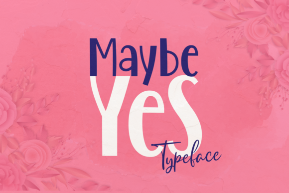 Maybe Yes Font: Bold Script for Standout Small Business Branding