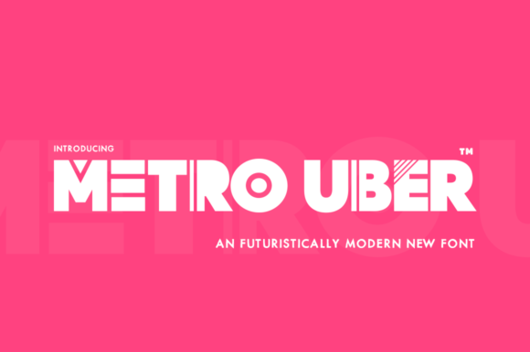 Metro Uber Brings Futuristic Style to Editorial Design Projects