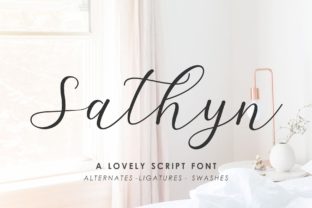 Sathyn Review: A Handwritten Font That Elevates Small Business Branding