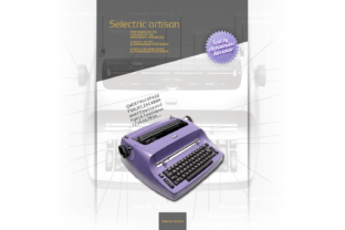 Selectric Artisan: A Vintage Sans Serif Font for Brands