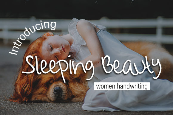 Sleeping Beauty Font: A Handwritten Typeface for Web Designers