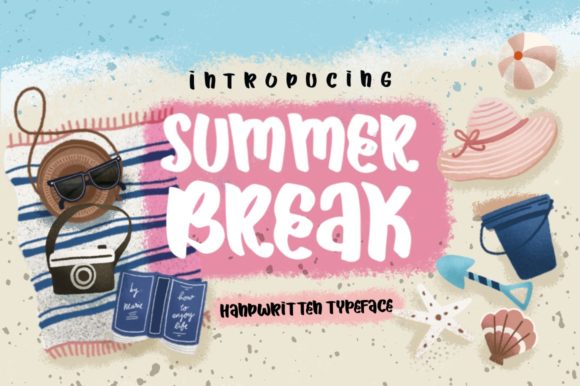 Summer Break Font Brings a Light, Handwritten Touch to Web Design