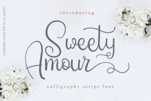 Sweety Amour: A Script Handwritten Font for Campaign Design