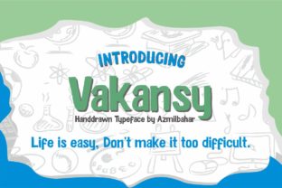 Testing Vakansy: A Handwritten Font That Brings Digital Projects to Life