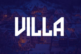 Villa Is the Slab Serif Font That Brings Bold Charm to Branding