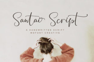 When Santai Script Feels Right for a Brand Identity