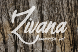 Zivana Handwritten Font for Brand Identity Projects
